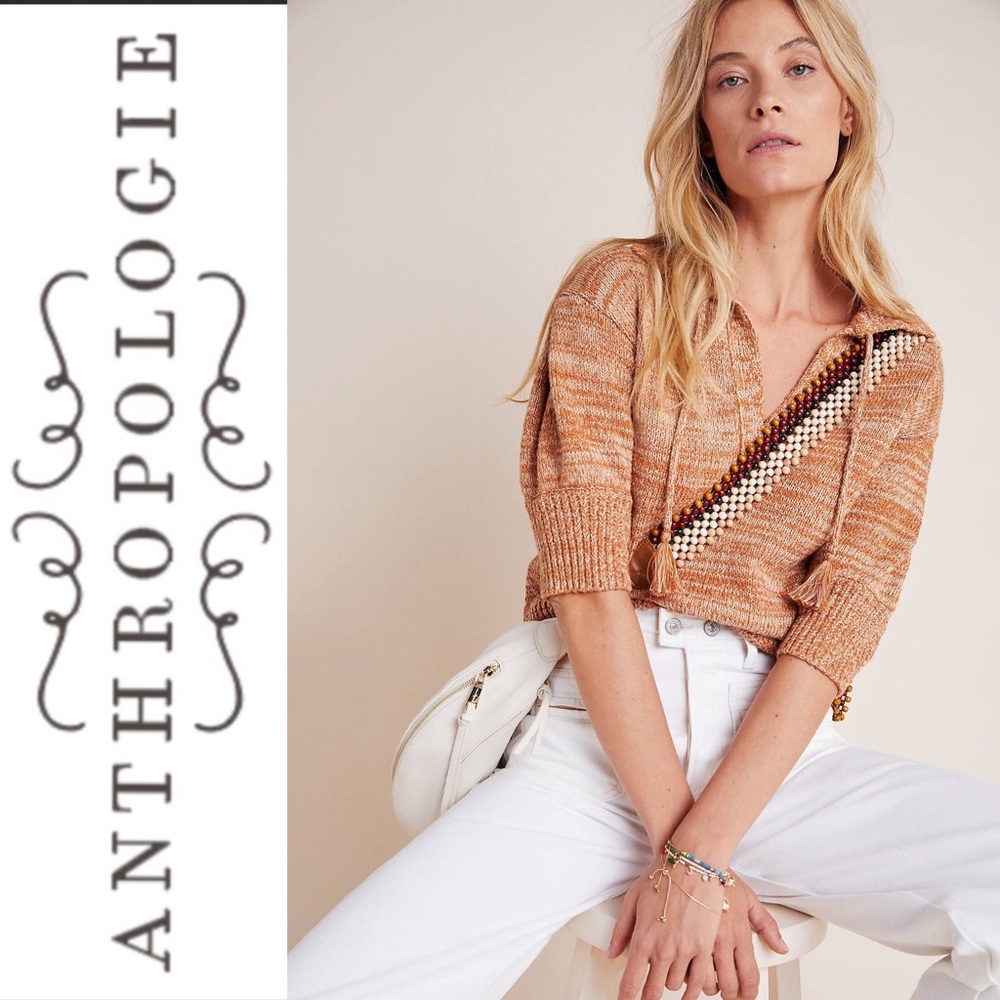 Anthropologie Carlota Knit Pullover